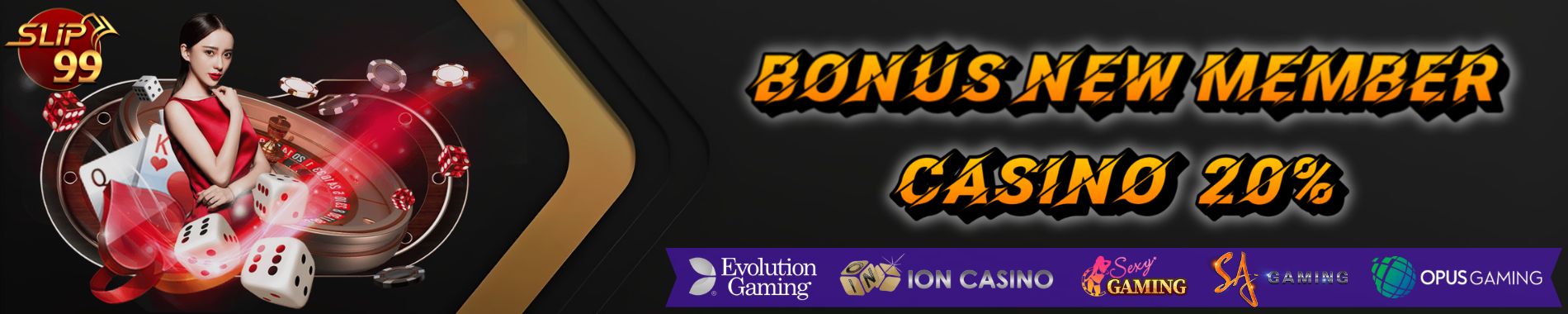 BONUS MEMBER BARU CASINO